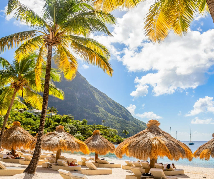 saint lucia beaches